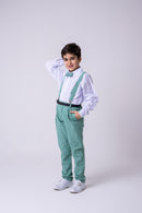 Conjunto Miss Cherry Vitor Suspensorio Verde