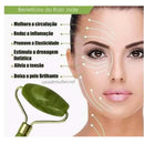 Rolo para Massagem Facial Pedra Jade AB-YS2001
