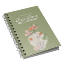 Diario de Oração - Flor Aquarela verde