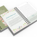 Diario de Oração - Flor Aquarela verde