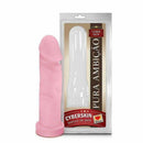 Capa para pênis supermacia em CyberSkin 18,5 x 4 cm