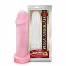 Capa para pênis supermacia em CyberSkin 20 x 6 cm