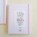 PLANNER 2026 Veja sempre o lado bom da vida (18x25) Papel 90g 218 páginas | RARA PAPELARIA