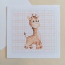 Papéis de Carta Coleção ZOO VAMOS BRINCAR 05 unidades | GIRAFINHA