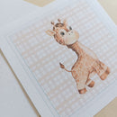 Papéis de Carta Coleção ZOO VAMOS BRINCAR 05 unidades | GIRAFINHA
