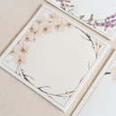 KIT Bloquinhos de Recado 04 Estampas 200fls | ARCO FLORAL Papel: Marfim