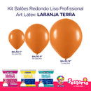 Kit 3 Pacotes Balões Bexigas Redondo Liso Profissional – 5" , 9" e 16" – Art Latex
