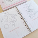 PLANNER 2026 Veja sempre o lado bom da vida (18x25) Papel 90g 218 páginas | RARA PAPELARIA