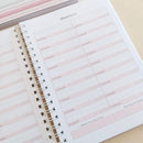 PLANNER 2026 Veja sempre o lado bom da vida (18x25) Papel 90g 218 páginas | RARA PAPELARIA