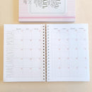 PLANNER 2026 Veja sempre o lado bom da vida (18x25) Papel 90g 218 páginas | RARA PAPELARIA