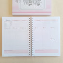 PLANNER 2026 Veja sempre o lado bom da vida (18x25) Papel 90g 218 páginas | RARA PAPELARIA
