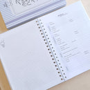 PLANNER 2026 Não espere até estar perfeito (18x25) Papel 90g 218 páginas | RARA PAPELARIA
