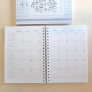 PLANNER 2026 Não espere até estar perfeito (18x25) Papel 90g 218 páginas | RARA PAPELARIA