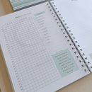 PLANNER 2026 Por onde for plante amor (18x25) Papel 90g 218 páginas | RARA PAPELARIA