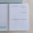 PLANNER 2026 Por onde for plante amor (18x25) Papel 90g 218 páginas | RARA PAPELARIA