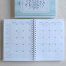 PLANNER 2026 Por onde for plante amor (18x25) Papel 90g 218 páginas | RARA PAPELARIA
