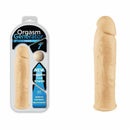 Orgasm Generator - Capa Peniana Vibratória em Silicone 17,5 cm Bege