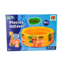 Piscina Inflável Floresta Divertida 66L