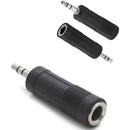 Plug Adaptador De Áudio P10 Fêmea Para P2 Macho Estéreo
