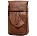 Porta Celular Bainha Country Para Cinto De Couro