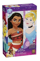 Puzzle 100 Peças Disney Princesas 3586