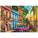 Puzzle 1000 Peças Pôr Do Sol Em Havana