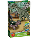 Puzzle Progressivo Dinossauros, Céu, Terra e Mar 4578