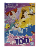 Quebra Cabeça Disney Princesas 100 Peças