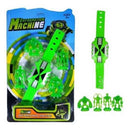 Relógio Ben 10 Omnitrix Com Luzes E Sons E 4 Miniaturas