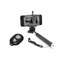 Selfie Rod Pau De Selfie Monopod Fotos Controle Bluetooth