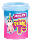 Slime Gelelé Unicórnio Cores