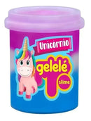Slime Gelelé Unicórnio Cores