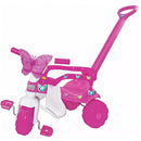 Triciclo Infantil Rosa Para Meninas Butterfly