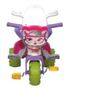 Triciclo Infantil Tico Tico Zoom Meg Rosa Com Cestinha 2711L
