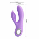 Vibrador para Ponto G e Clitóris 7 Modos de Pulsação e 5 variações de Vibração - Canrol da Pretty Love