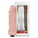 Pênis em CyberSkin 20 X 5CM c/ vibrador - Sexy Fantasy