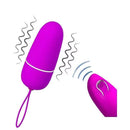 Vibrador Bullet de Controle Remoto - Pretty Love Bradley - 12 Vibrações