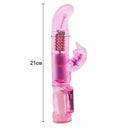 Vibrador Rotativo Ponto G Golfinho - ROSA