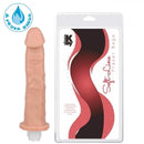 Pênis realistico GIGANTE com Vibrador 24 x 4,8 cm - cor Bege