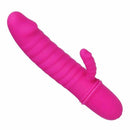 Vibrador Pênis em Puro Silicone - 10 Vibrações - 12 cm
