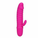 Vibrador Pênis em Puro Silicone - 10 Vibrações - 12 cm