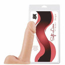Pênis macio e flexível 17,5 x 3,8 cm cor Bege