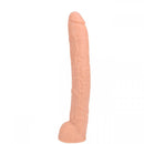 Pênis macio e flexível 39 x 5,6 cm cor Bege