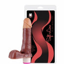 Pênis macio e flexível com Vibrador 17,5 x 3,8 cm
