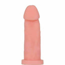 Pênis em Cyberskin com vertebra 19 x 4,5 cm