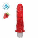 PENIS VIBRADOR COM AROMA DE MORANGO