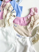 Blusa Feminina Alça com renda Benedita ref.1152