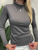 Blusa Feminina em Ribana Manga Longa Cacharrel Morgana Ref. 933