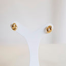 BRINCO ARGOLA DUPLA BANHADO OURO 18K