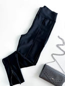 Calça Feminina Skinny  Prada com Zíper Liz ref.144